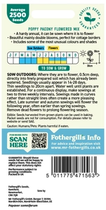Poppy Paeony Flowered Mixed Seeds - image 2