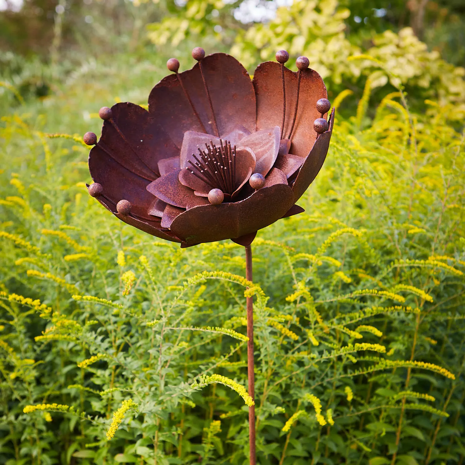 Tom Chambers Poppy Plant Stake - Medium - Cowell's Garden Centre