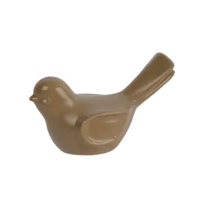 Porcelain Bird Ornament - 9cm - image 1
