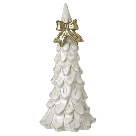 Porcelain Christmas Tree Ornament - Medium