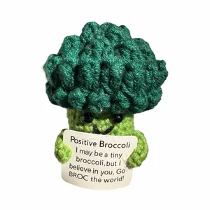 Positive Crochet Broccoli