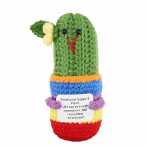 Positive Crochet Cactus