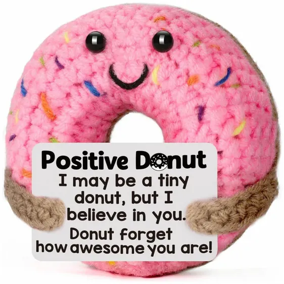 Positive Crochet Donut
