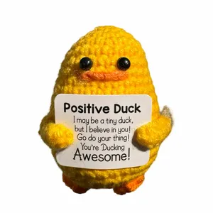 Positive Crochet Duck