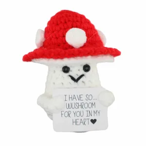 Positive Crochet Mushroom