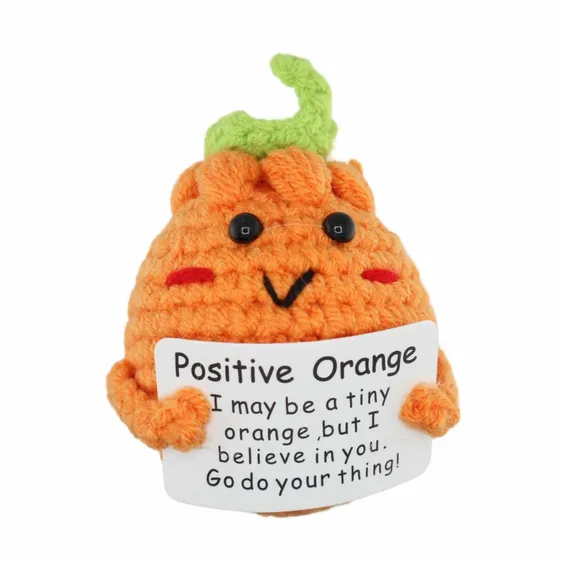 Positive Crochet Orange
