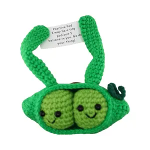 Positive Crochet Peas