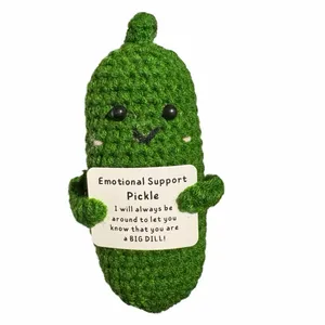 Positive Crochet Pickle