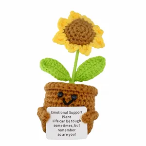 Positive Crochet Plant