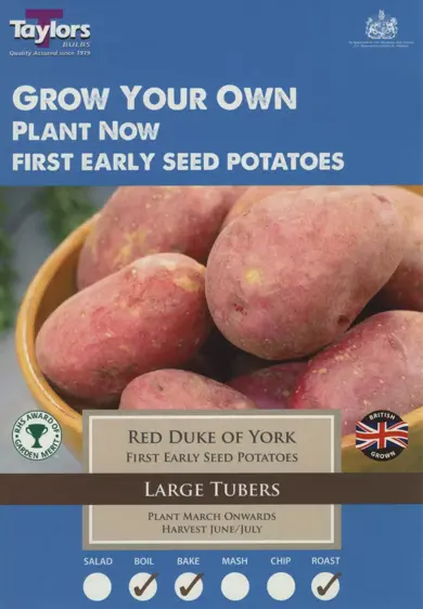 Potato Red Duke of York - Taster Pack