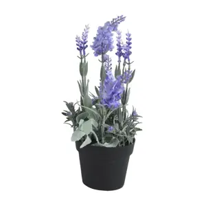 Potted Artificial Lavender - image 3