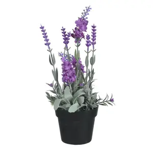 Potted Artificial Lavender - image 5