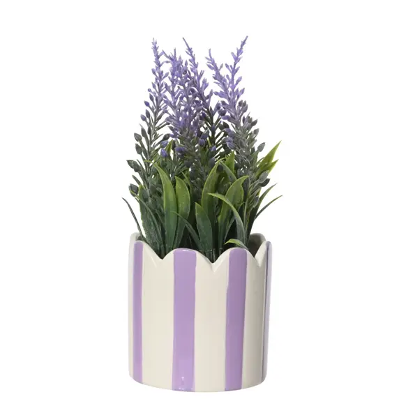 Potted Artificial Lavender Plant - image 1