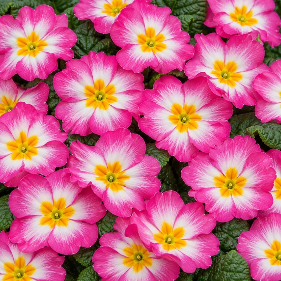 Primula vulgaris 'Evie Pink Flame'
