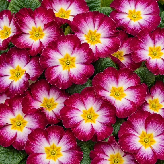 Primula vulgaris 'Evie Purple Flame'
