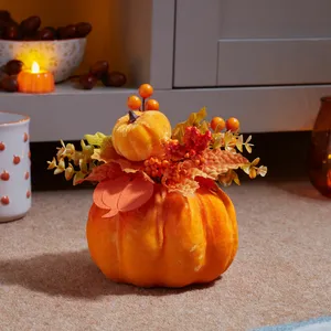 Pumpkin Artificial Bouquet - Medium
