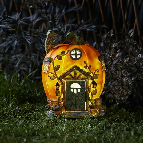 Pumpkin Fairy House