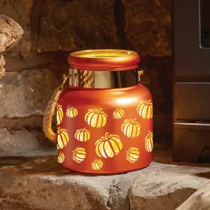 Pumpkin Silhouette Lantern