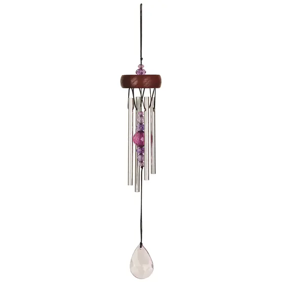 Woodstock Chimes Purple Sparkle Windchime