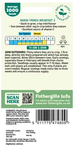 Radish French Breakfast 3 - image 2