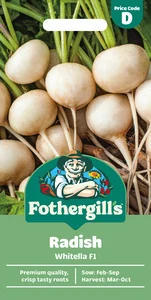 Radish Whitella F1 Seeds - image 1