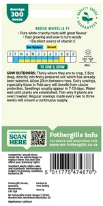 Radish Whitella F1 Seeds - image 2