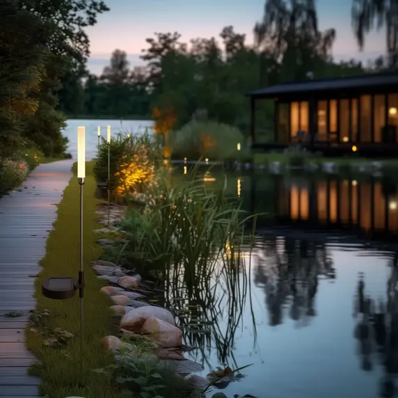 Radlett Reed Stake Lights Set - image 1