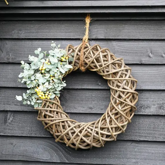 Rattan Natural Wreath - Large - image 2