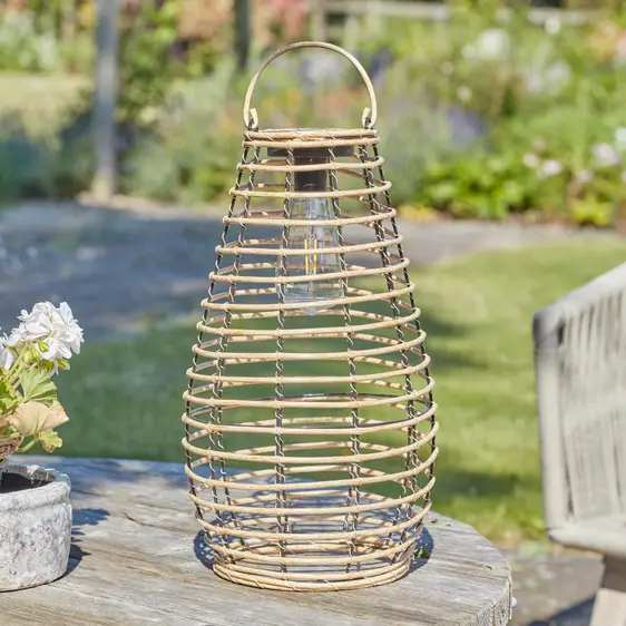 Rattan Tall Table Light - image 2