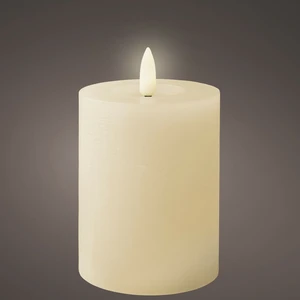 Real Effect Flameless Cream Candle - Small