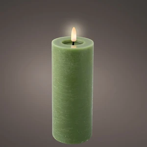 Real Effect Flameless Green Candle - Large