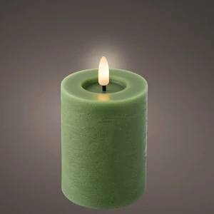 Real Effect Flameless Green Candle - Small