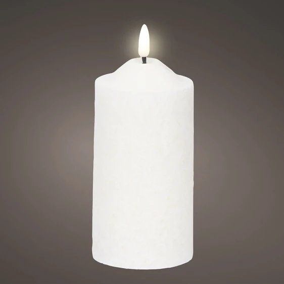 Real Effect Flameless Pillar Candle - Large