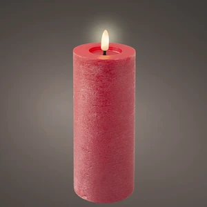 Real Effect Flameless Red Candle - Large