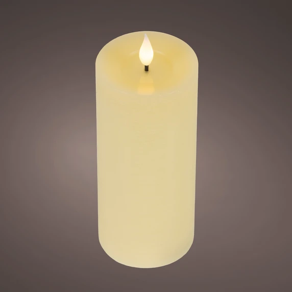 Realistic Wick Cream Candle - 20cm - image 1