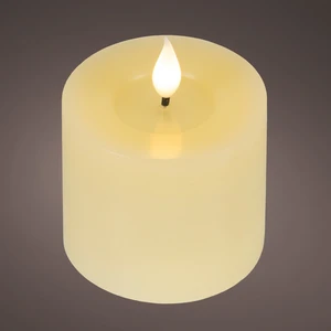 Realistic Wick Cream Candle - 9cm - image 1
