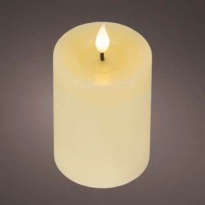 Realistic Wick Cream Candle - 13cm