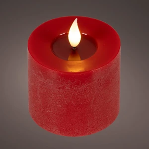 Realistic Wick Red Candle - 9cm - image 1