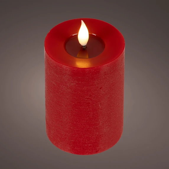 Realistic Wick Red Candle - 13cm - image 1