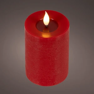 Realistic Wick Red Candle - 13cm