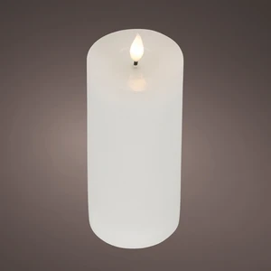 Realistic Wick White Candle - 20cm