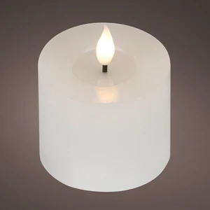 Realistic Wick White Candle - 9cm - image 1