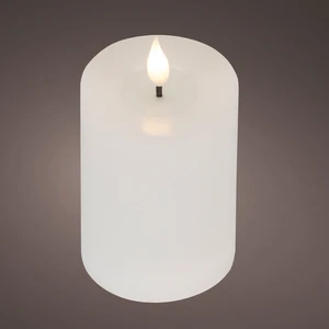 Realistic Wick White Candle - 13cm