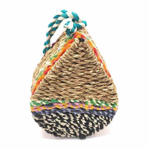Reclaimed Fabric Teardrop Bee House - image 2