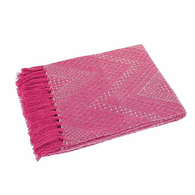Pink Salt Cotton Blend Throw main image 0