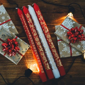 Ivyline Advent Taper Candle - White - image 2