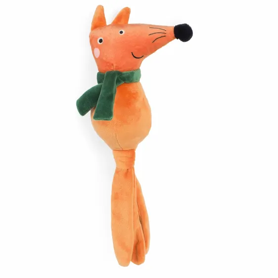 Red Fox Dogtopus Toy