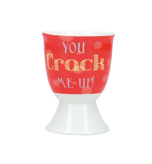 Red Logo Egg Cup