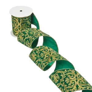Regal Luxury Velvet Ribbon - Emerald