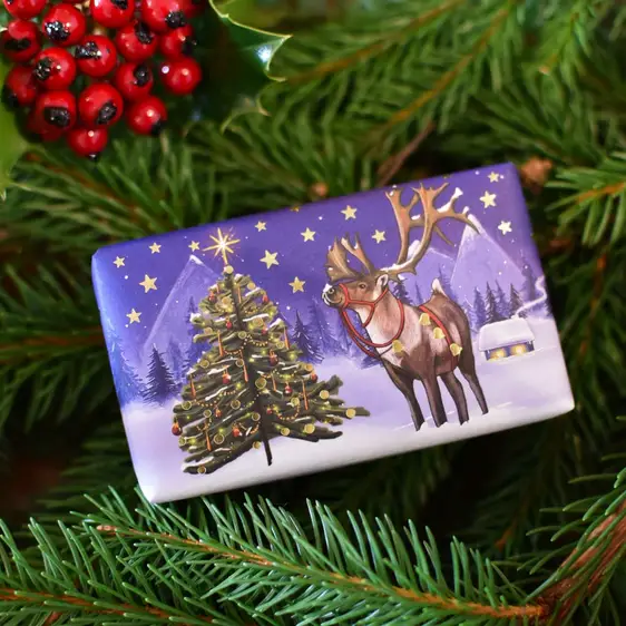 Reindeer Christmas Soap